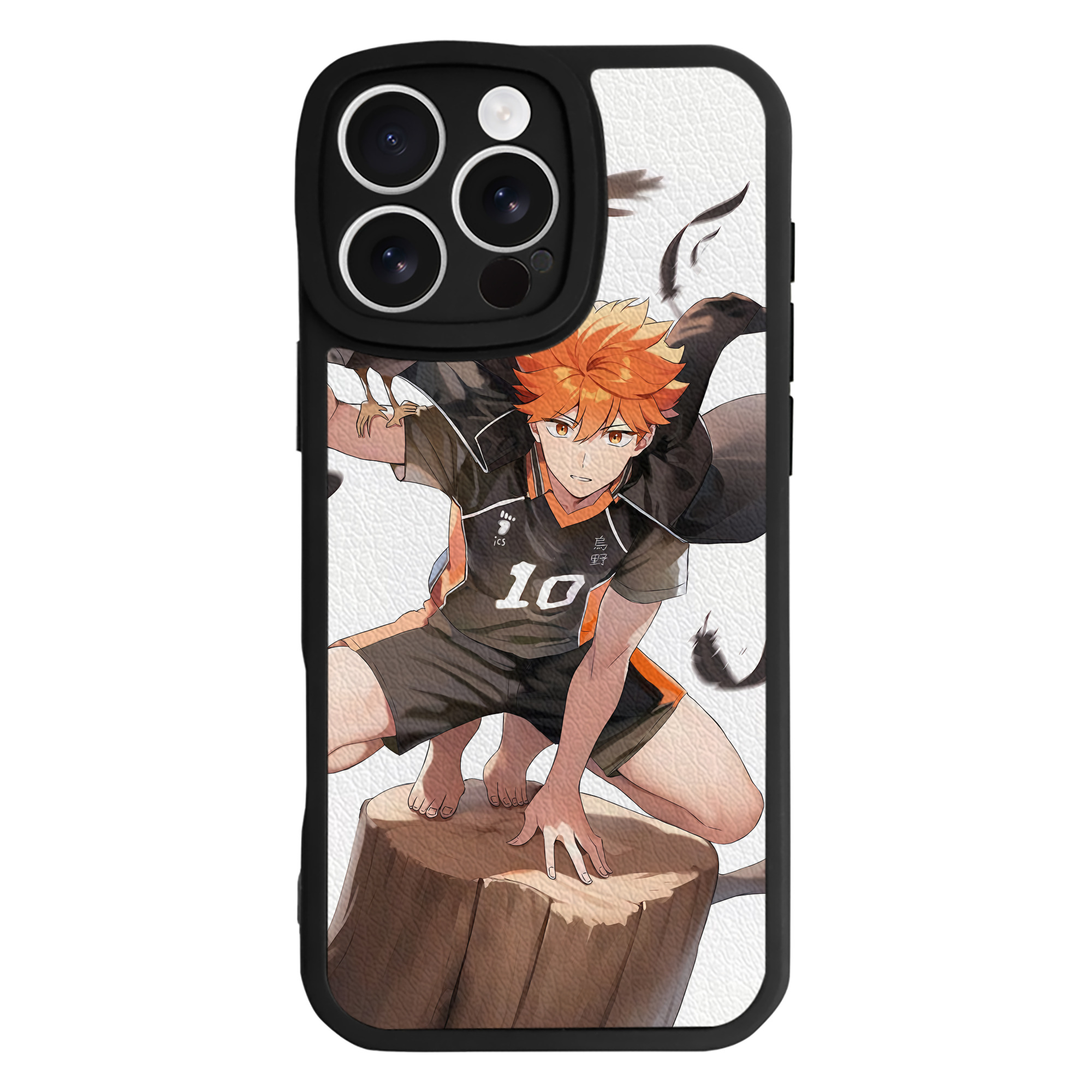 （画像用） ハイキュー!! Haikyu!! 【iPhone 16シリーズ対応】シリコンスマホケース（レザー調） 材質：シリコン